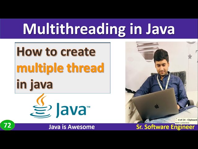 How to create multiple threads in java