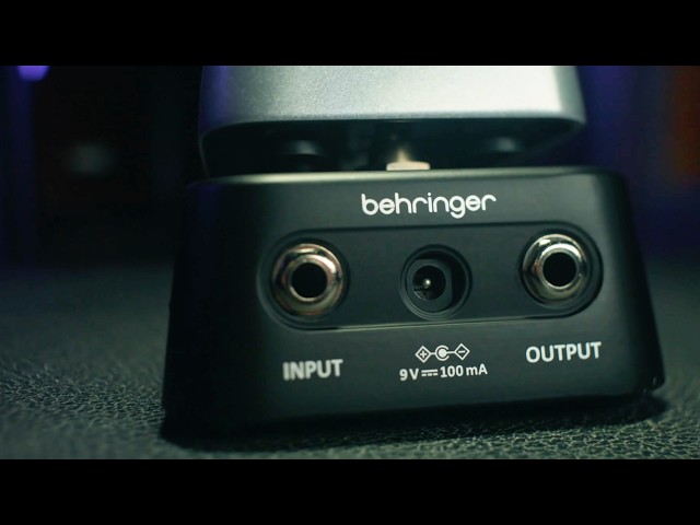 An all analog classic that no pedal lover should be without... Introducing Behringer WAHWAH