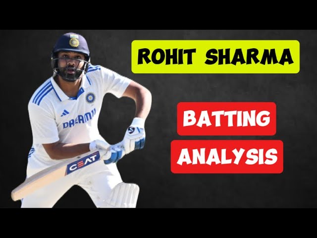 Cricket Analysis: Rohit Sharma Batting Style And Technique Analysis #rohitsharma