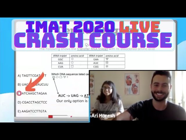 IMAT 2020 Crash Course (12-Hour Marathon) Full Recording By EnterMedSchool.com