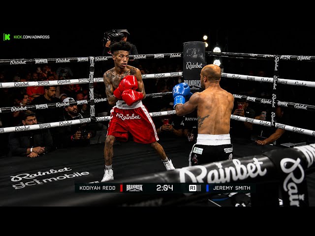 Island Boy Red vs Jeremy Smith FULL FIGHT (Adin Ross Boxing Event)