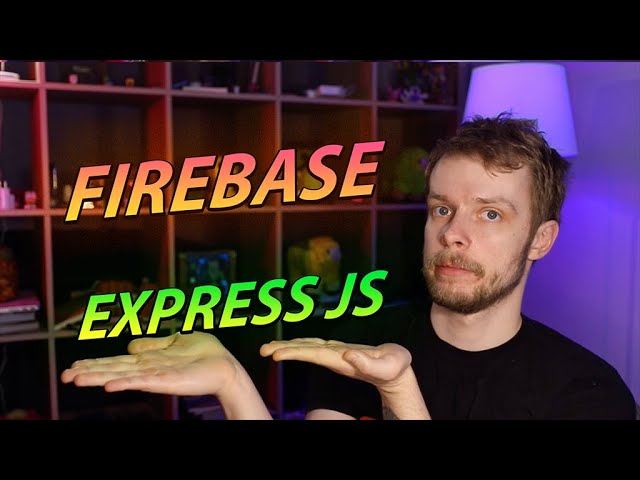 Server-side Firebase Authentication Using Express JS