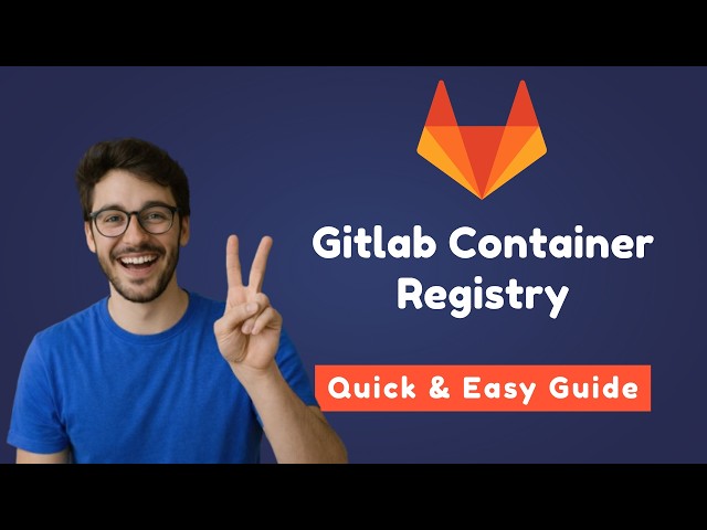 Gitlab CI CD Tutorial | push a docker image to Gitlab Container Registry | Gitlab Container Registry