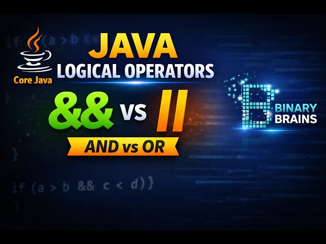 Java Logical Operators Tutorial | Understanding && and ||