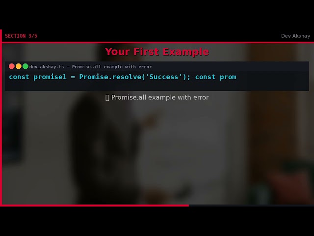 Promise.all vs Promise.allSettled