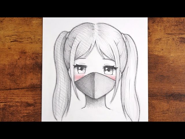 Sketch With Me: Drawing an Aesthetic Anime Character in Pencil