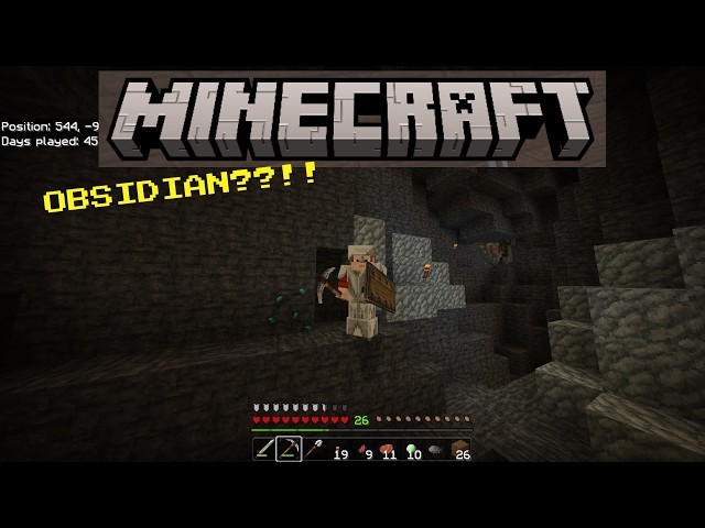 In Need Of Obsidian - Minecraft Gameplay Episode 12