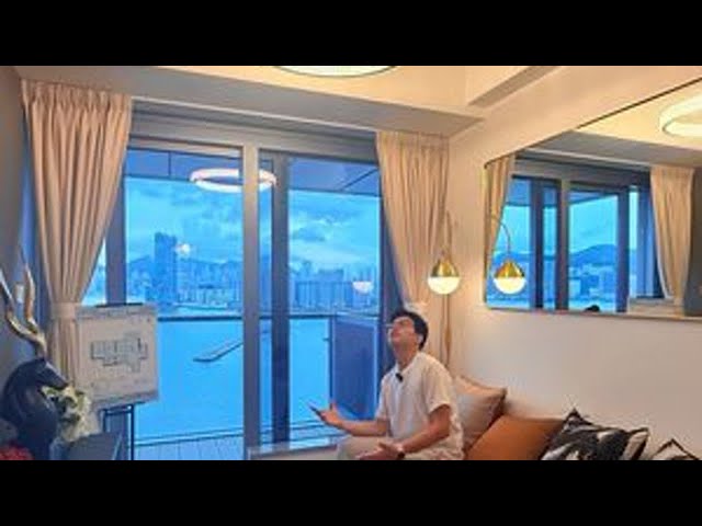 打工人也买得起的维港烟花海景房！ 总价最低的香港维港烟花海景房来啦！启德维港湾畔62平3房1套户型#香港 #香港买房 #香港房子 #启德 #维港烟花