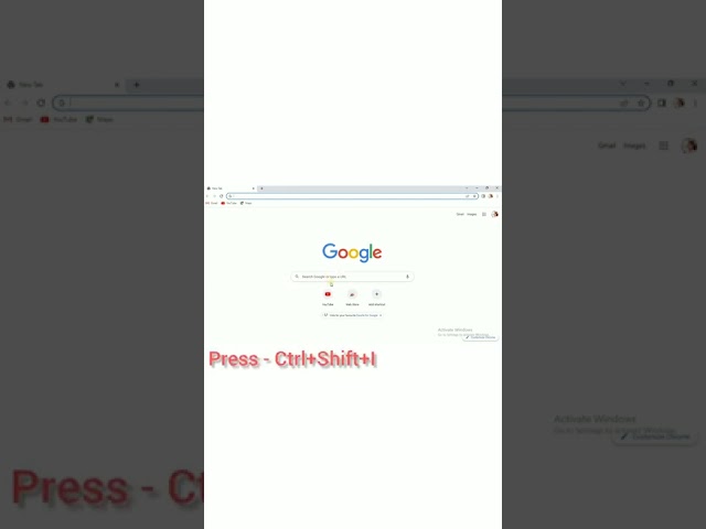 Google Chrome में Developer tools open कैसे करें!! #shorts #developertools #googlechrome