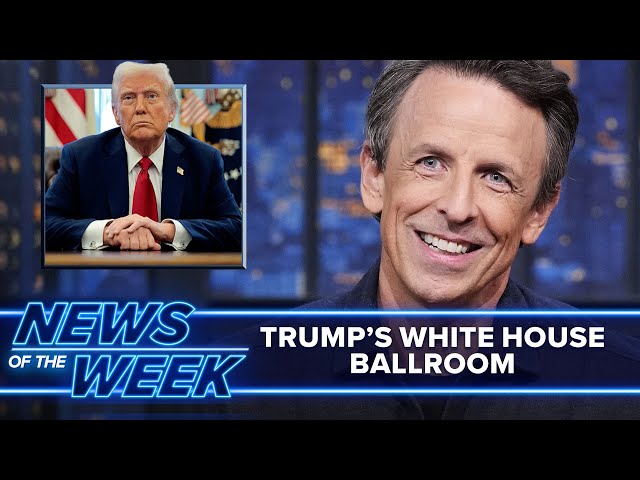 Trump Demolishes White House, Millions Rally in "No Kings" Protests: Late Night News of the Week