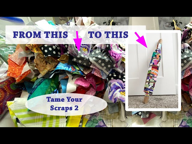 ♻️ v24.08 | TAME YOUR SCRAPS! | FABRIC BOLT 2 From SCRAPS! | 8 YARDS (x16") OF SCRAP FABRIC!