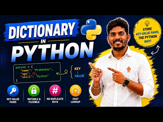 Dictionary in Python | Python Tutorial for Beginners