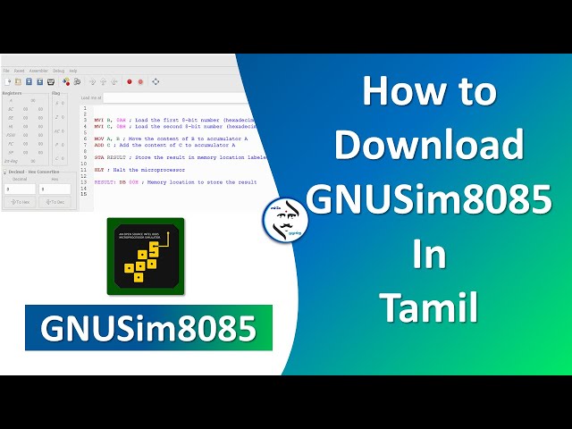 GNUSim8085-ஐ எப்படி Download செய்வது? | Tamil Tutorial | Sanke Muzangu
