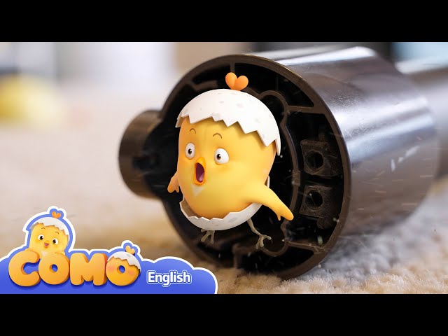 Curious Como | The Vacuum cleaner + More episodes 21min | Cartoon video for kids | Como Kids TV