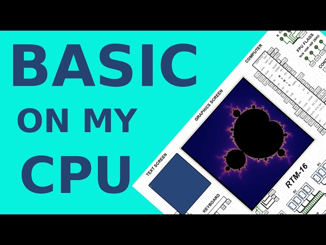 A BASIC interpreter for my custom CPU