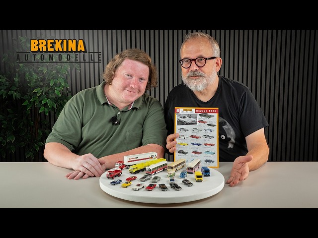 BREKINA H0-Neuheiten August 2026 | Oldtimer, Sportwagen, Busse & Trucks!