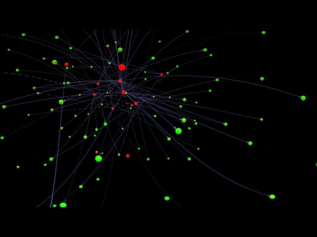 Network Formation: 5/3 Columb's law repulsion test (repulsion strength = 0)