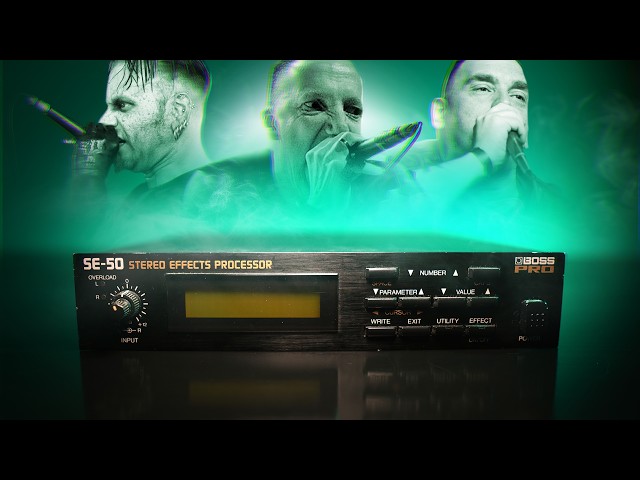 the EFFECT PROCESSOR that changed INDUSTRIAL