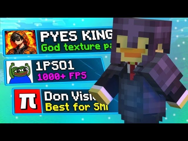 I TESTED Every 🔥 Popular YouTuber's TEXTURE PACKS || @tgpsd1 @SpunkyExtra @PYES_KING