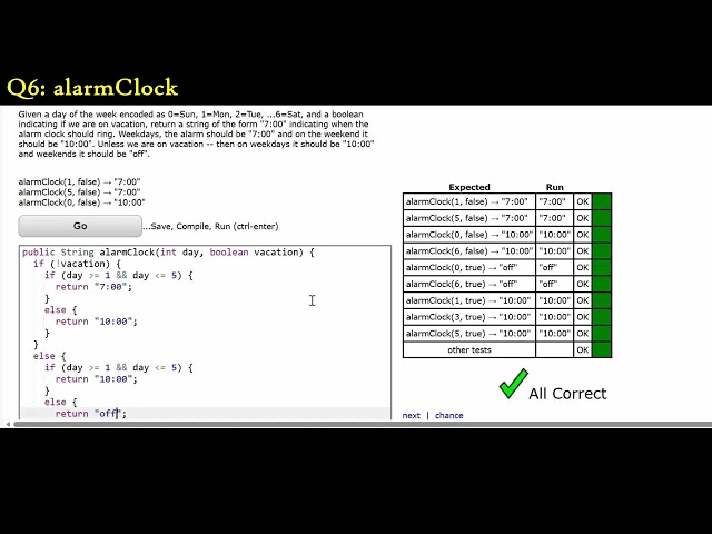 CodingBat Logic 1 Java Solutions (Part 1)