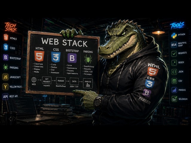 HTML/CSS/Bootstrap/Parsing урок №6