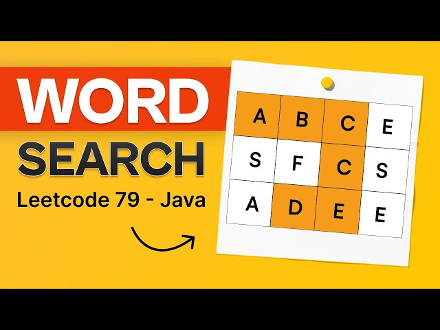 Word Search - Leetcode 79 - Java