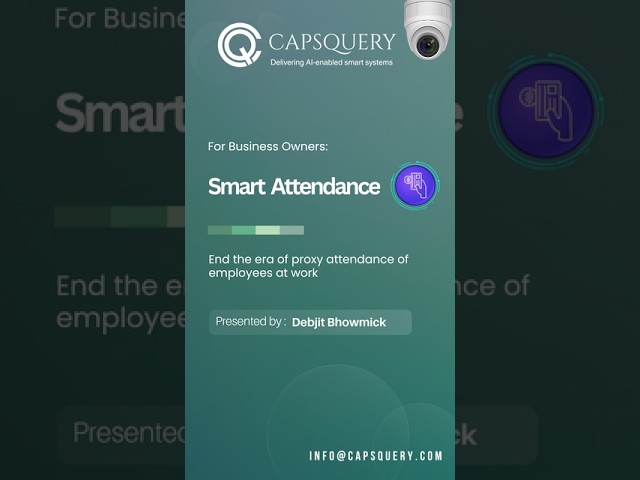 AI CCTV Attendance System using Python | Real-Time Face Recognition with OpenCV