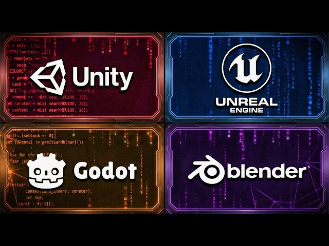 Unity, Unreal, Godot or Blender? Bundles For EVERYONE!