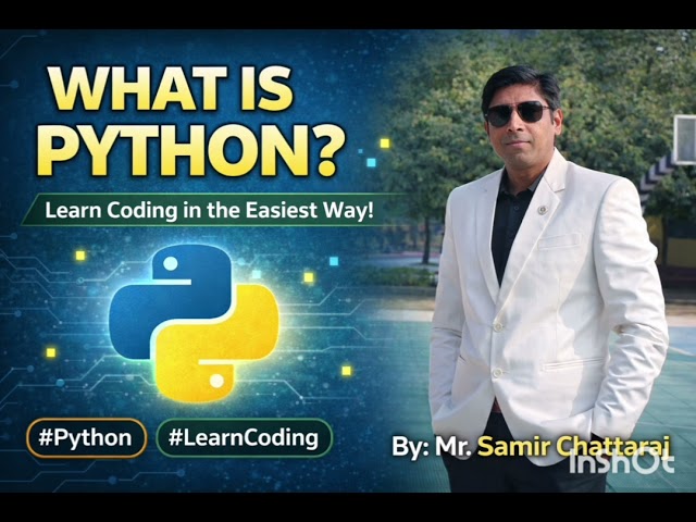 What is Python?#Python #LearnCoding #Programming #ComputerScience#AI #MachineLearning #DataScience
