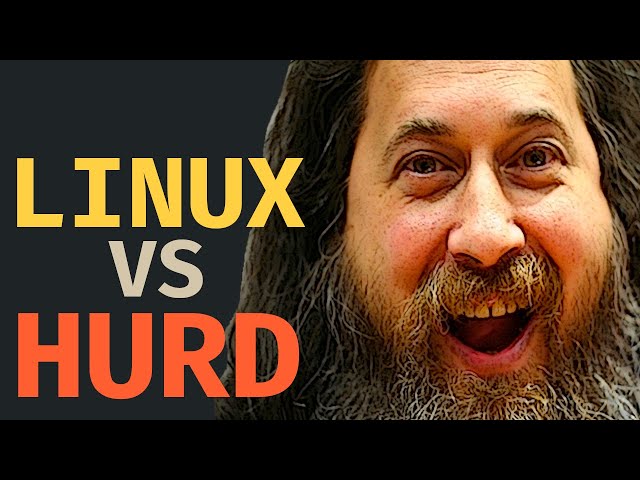 The ALTERNATIVE to LINUX [HURD]