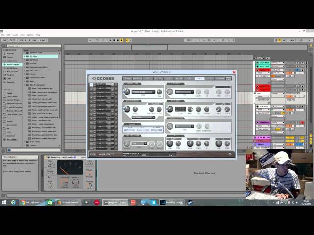 Angerfist - Hardcore Lead - Using the Virus TI and NI Massive