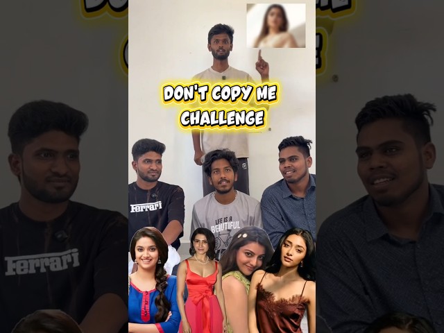 Heroine Edition 🤩👀 | Don't Copy Me Challenge 😂 #Tamil #TamilActress #Kollywood #Funny #Viral