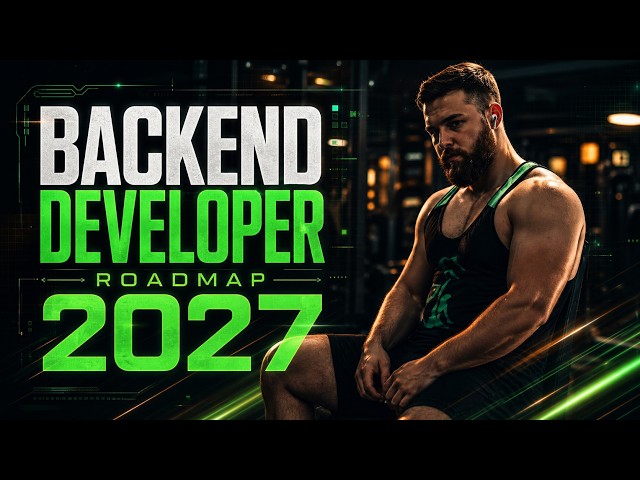 Dont Get Replaced! Your 2027 Backend Roadmap.