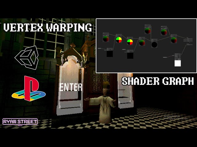 PS1 Vertex Warping - Unity Shader graph tutorial