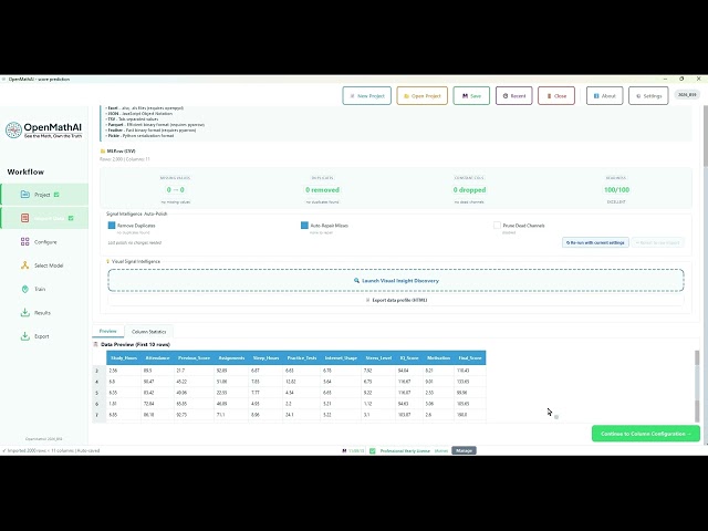 Tutorial Series : OpenMathAI  | Multi-Layer Perceptron (MLP)  | Build Neural Networks Without Coding
