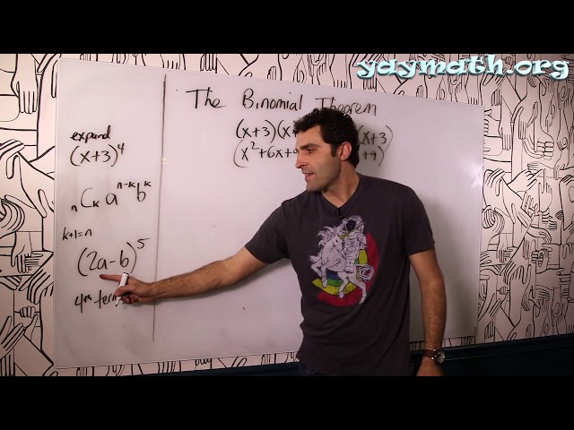 Algebra 2 – The Binomial Theorem