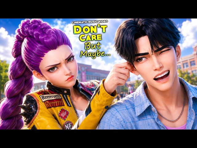 “Don't Care... But Maybe...” Official Lyric Video | KPop Demon Hunters | OSV