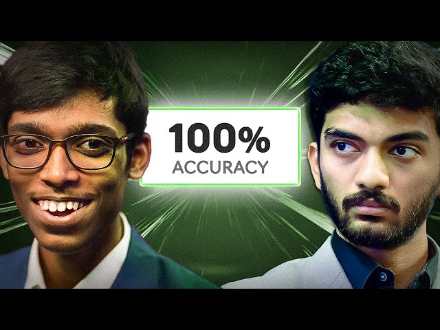 PRAGG BEATS GUKESH WITH 100% ACCURACY