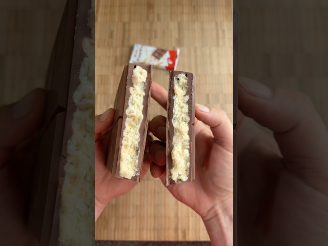 Homemade Kinder Country ! 👌😋