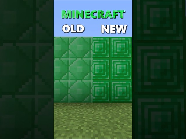 Minecraft Old vs New: The Nostalgia is Real!