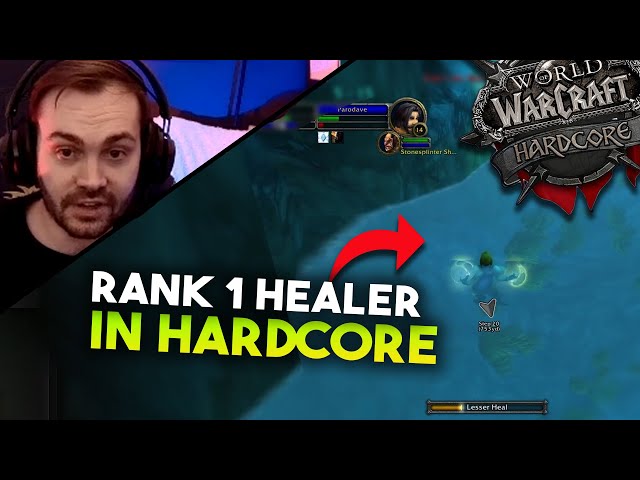 You only see this in HARDCORE World of Warcraft