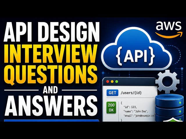 API Design Interview Questions and Answers | Backend Engineering