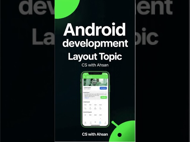 Android Layouts Explained in 10 Seconds! Must Know This LAYOUTS IN 10 SEC