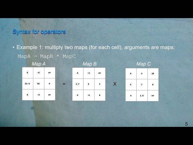 GIS Raster Processing (theory)