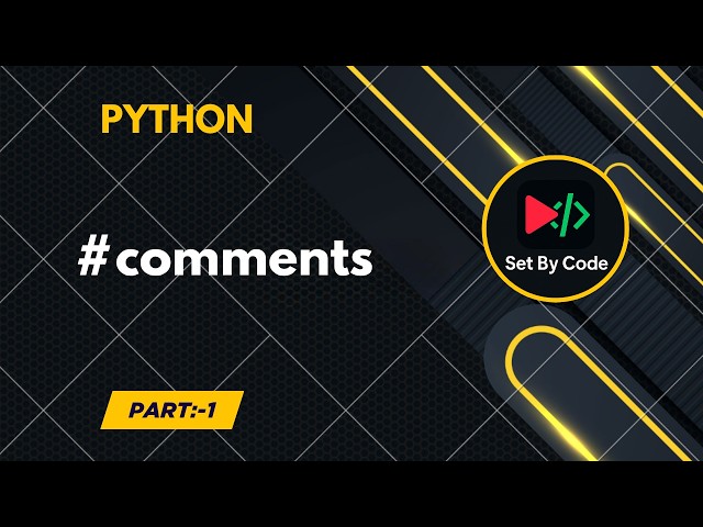 Python | Comments | Basic Code | 2026