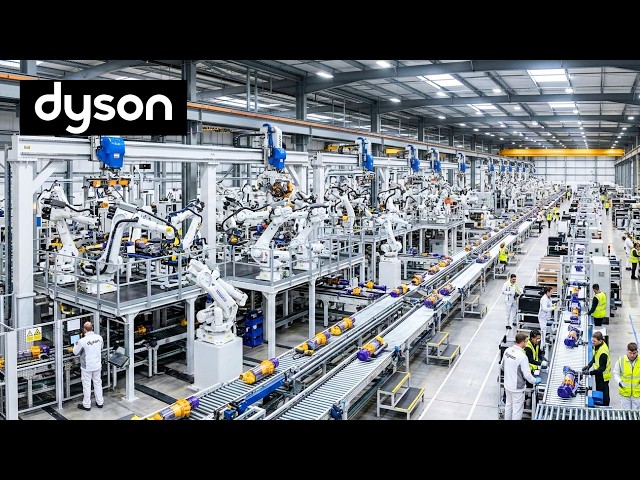 How Dyson Vacuum Cleaners Are Made | Inside The Factory