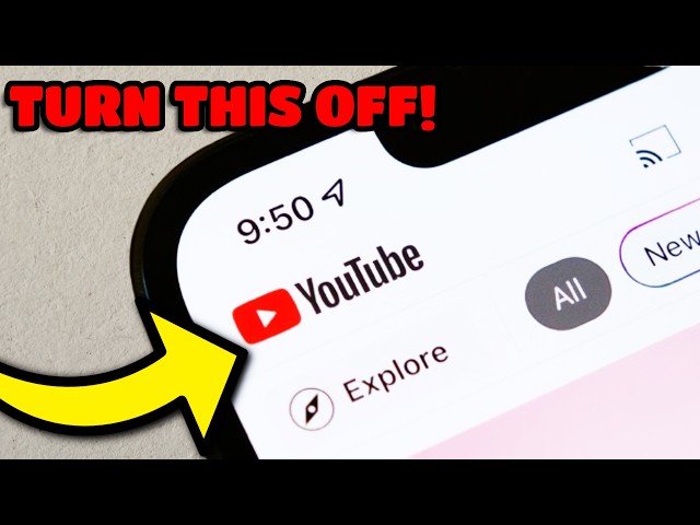 Everyone Who Watches YouTube, Turn This Off