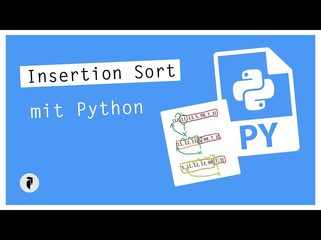 Insertion Sort mit Python