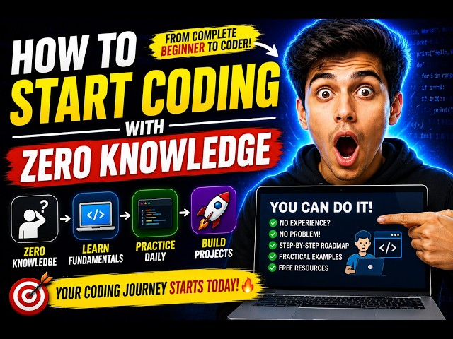 How to Start Coding With Zero Knowledge