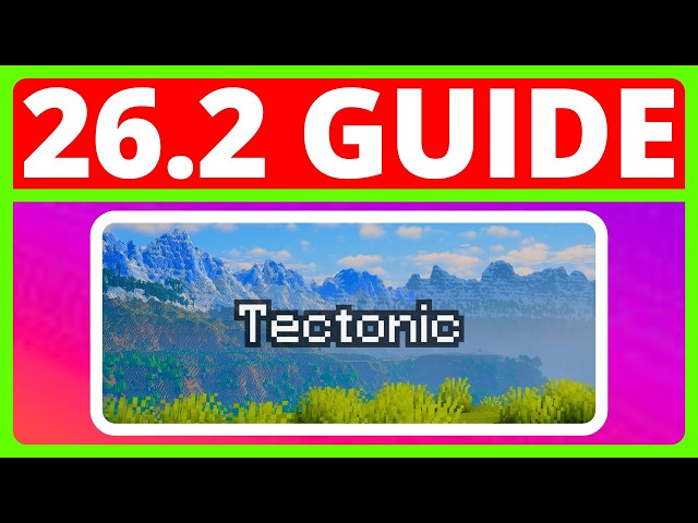 How To Download And Install Tectonic For Minecraft Java 26.2 | Minecraft Data Packs